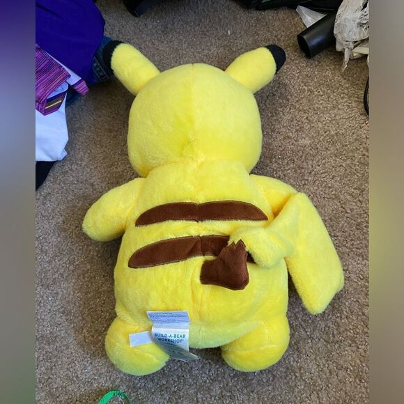 Build a Bear Pokemon Pikachu Stuffed Animal Plush - Picture 7 of 7